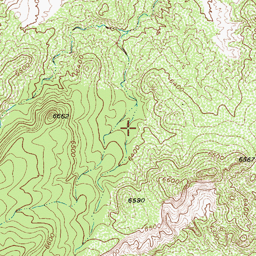 Topographic Map of Espinosa Trail, NM