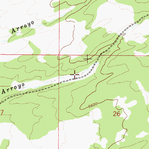 Topographic Map of Jose Tank, NM