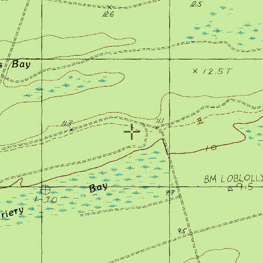 Topographic Map of Celebration Presbyterian Church, SC