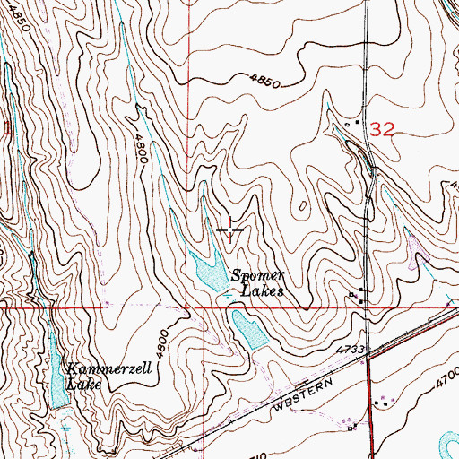 Topographic Map of Central Weld Sanitary Landfill, CO