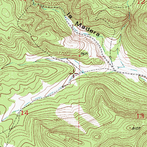 Topographic Map of Sotano Tank, NM