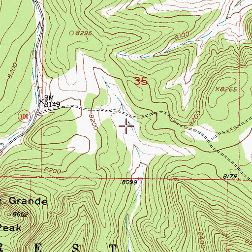 Topographic Map of Jarita Tank, NM