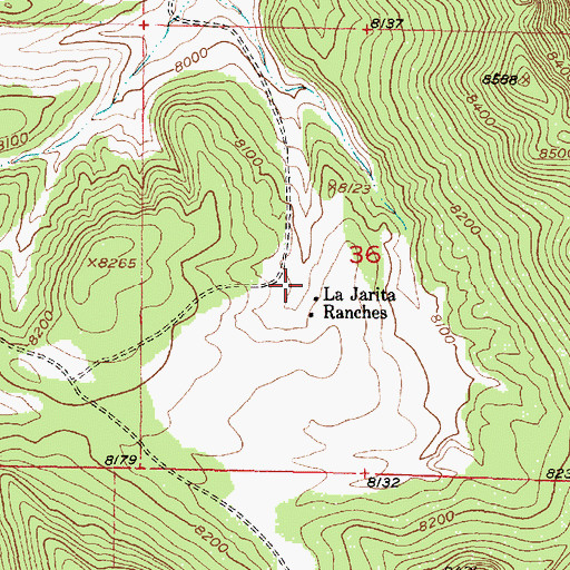 Topographic Map of Jarita Tank Number Two, NM