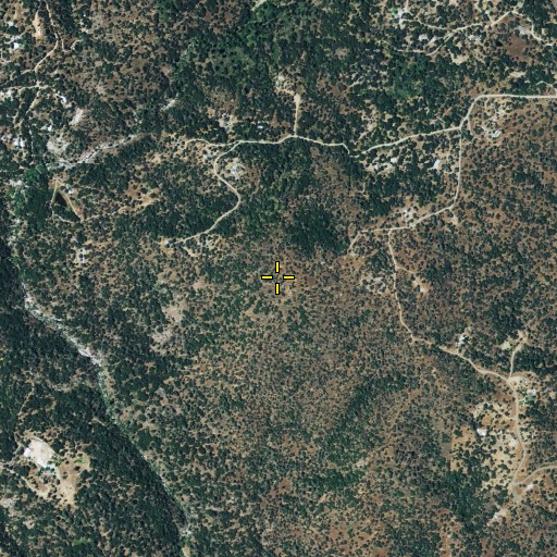Aerial/Satellite Image of Streeter Mountain, CA