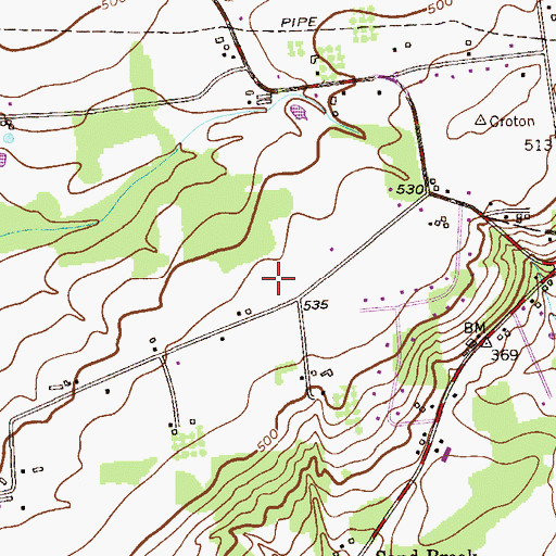 Topographic Map of Ace Greenhouses, NJ