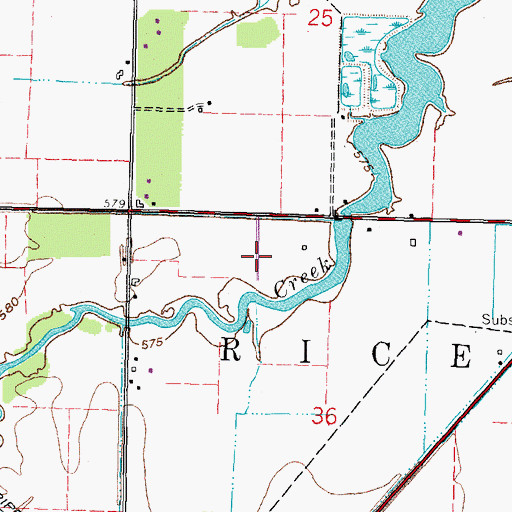 Topographic Map of Apollo Mobile Home Park, OH
