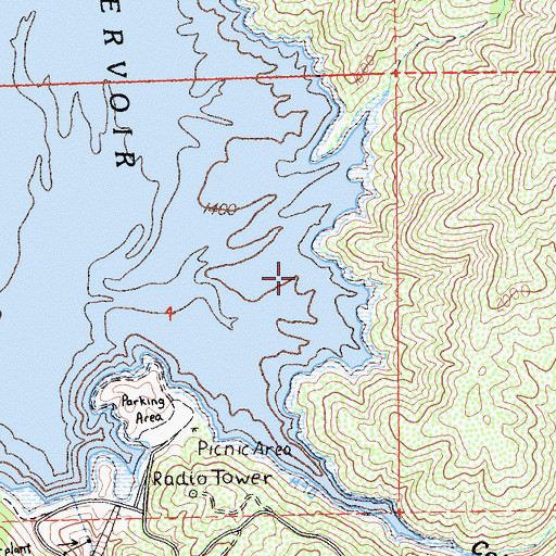 Topographic Map of Sulphur Spring (historical), CA