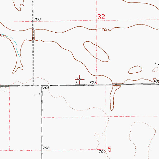 Topographic Map of Plain Crazy Airport, IL