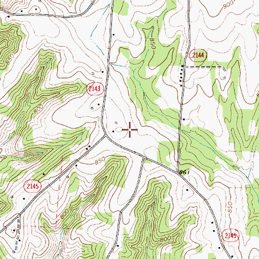Topographic Map of Schneider Haven Airstrip, NC