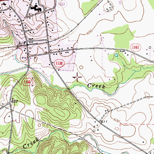 Topographic Map of Mc Cachren Field, NC