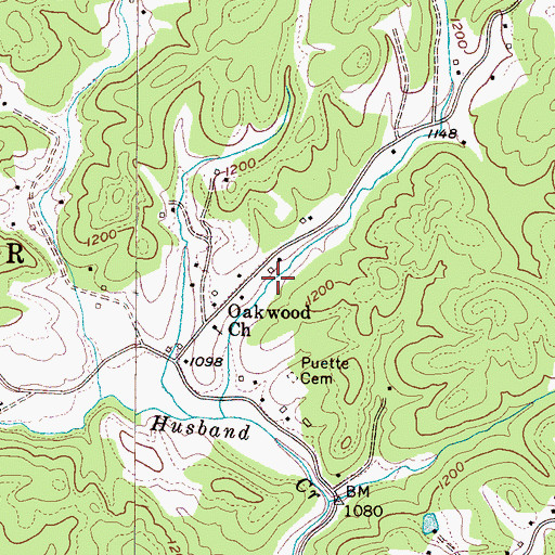 Topographic Map of Lanni Field, NC