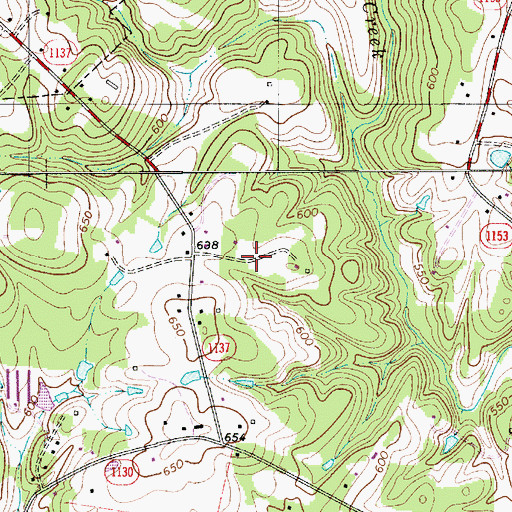 Topographic Map of Tucker Field, NC