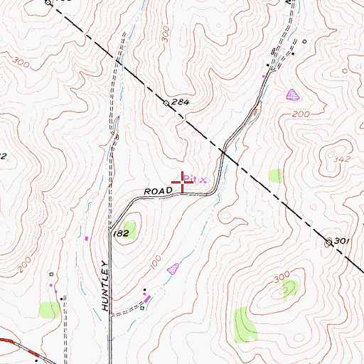 Topographic Map of Martinoni Quarry, CA
