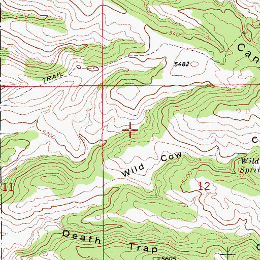 Topographic Map of Clyne Well, AZ