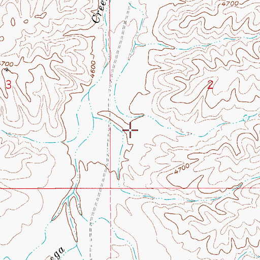 Topographic Map of Las Cienegas National Conservation Area, AZ