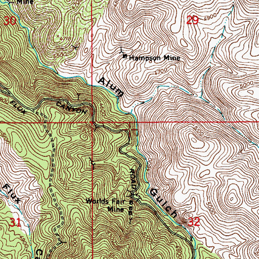 Topographic Map of Chinaman Spring, AZ