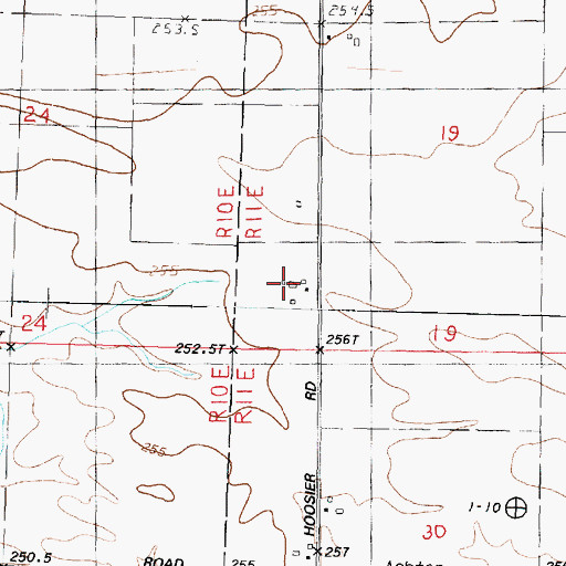 Topographic Map of Sundial Farms, IL