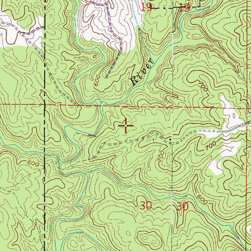 Topographic Map of Goat Ranch (historical), AL