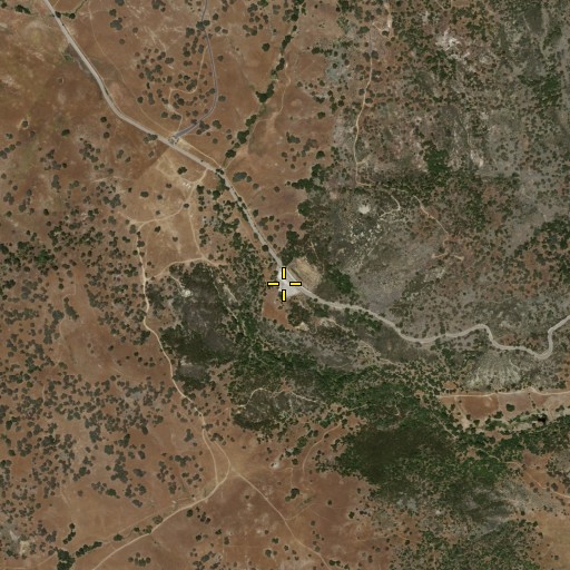 Aerial/Satellite Image of Moretti Pit, CA