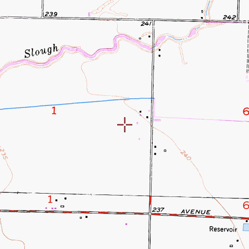 Topographic Map of Airoso Dairy, CA