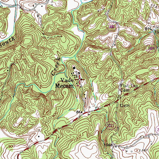 Topographic Map of Sertoma 4-H Educational Center, NC