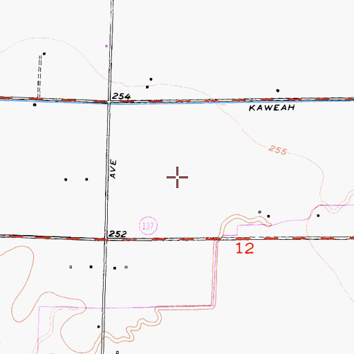 Topographic Map of Jake Koetsier Dairy, CA