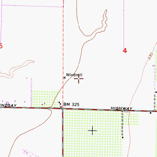 Topographic Map of Pacheco and Fagundes Dairy, CA