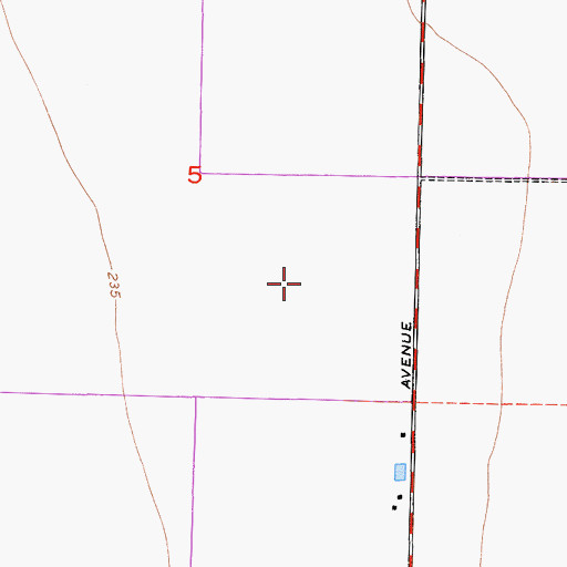 Topographic Map of Schott Dairy, CA