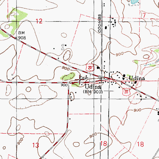 Topographic Map of Pingree Grove and Countryside Fire Protection District Station 4, IL