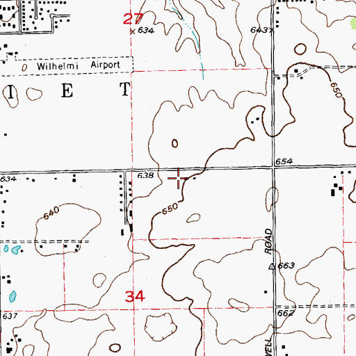 Topographic Map of Joliet Fire Department Station 3, IL