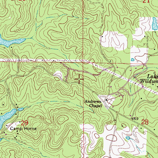 Topographic Map of Coaling Fire Department Station 3, AL