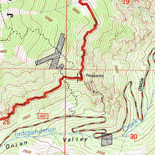 Topographic Map of Virginia Group, CA