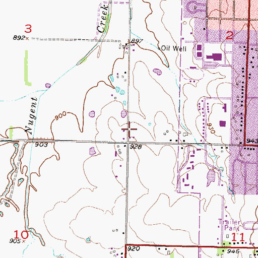Topographic Map of First Southern Baptist Church, KS