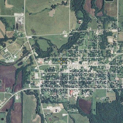 Aerial/Satellite Image of Kingdom Hall of Jehovah's Witnesses, KS