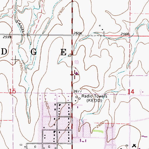 Topographic Map of First Southern Baptist Church, KS
