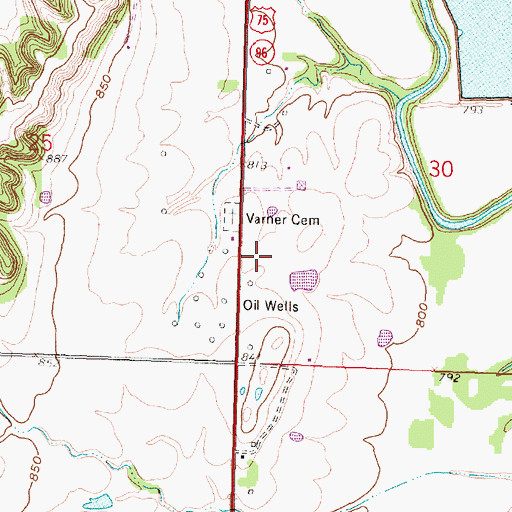 Topographic Map of First Southern Baptist Church, KS