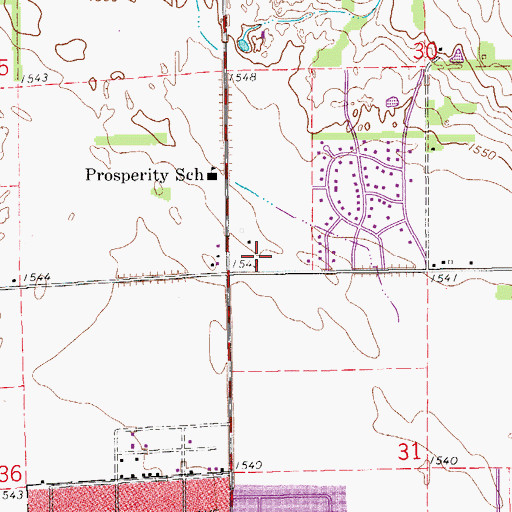 Topographic Map of The Church of Jesus Christ of Latter Day Saints, KS