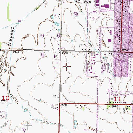 Topographic Map of The Church of Jesus Christ of Latter Day Saints, KS