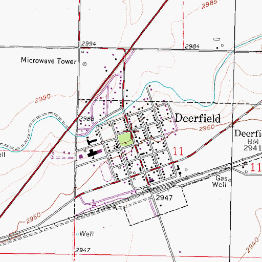 Topographic Map of Christ the King Catholic Church, KS