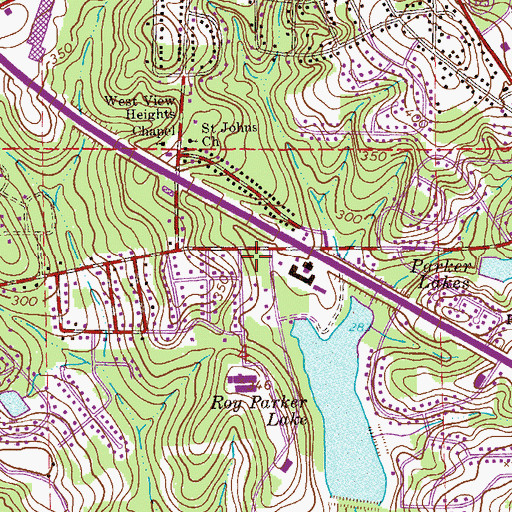 Topographic Map of Ozark Fire Department Station 3, AL