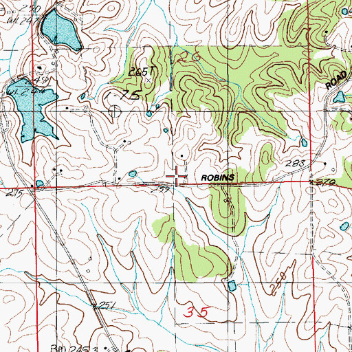 Topographic Map of Pike Road Volunteer Fire Department Station 5, AL