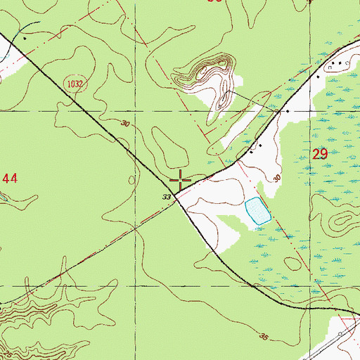 Topographic Map of Livingston Parish Fire Protection District 4, LA