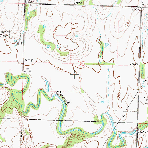 Topographic Map of Osage City Wastewater Treatment Plant, KS