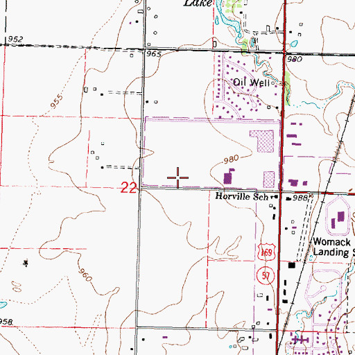 Topographic Map of North Industrial Site Number 1, KS