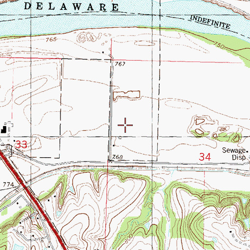 Topographic Map of North Shawnee Business Park, KS