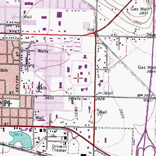 Topographic Map of Garden City Community College Penka Building of Practical Arts and Sciences, KS