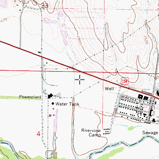 Topographic Map of Kansas Soldiers Home Wastewater Treatment Plant, KS