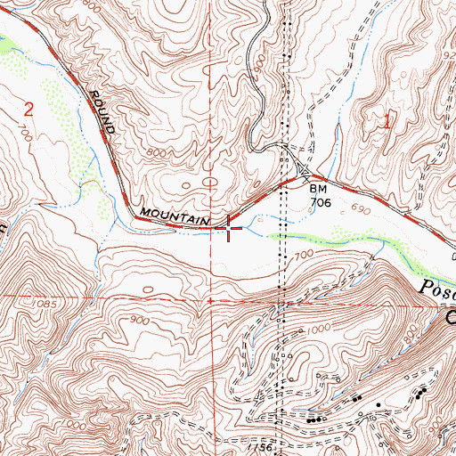 Topographic Map of Adobe Canyon, CA