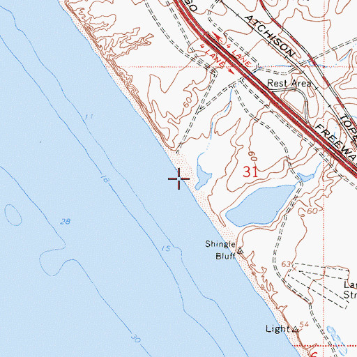 Topographic Map of Aliso Canyon, CA