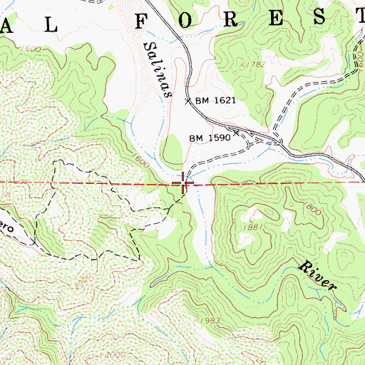 Topographic Map of American Canyon, CA